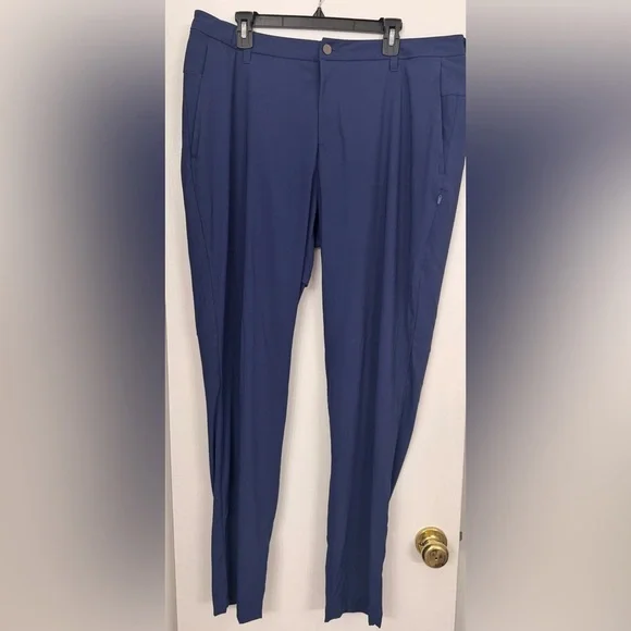 Lululemon Commission Classic Golf Pants Blue Size 38